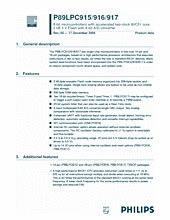 DataSheet P89LPC917 pdf